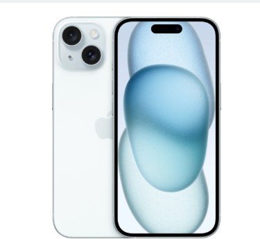 Apple iPhone 15 in blue